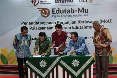 Lembaga Zakat Infak dan Sedekah Dukung Program Edukasi Tablet di Sekolah Muhammadiyah