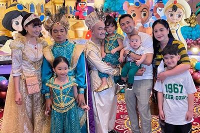 Nagita Slavina Tenteng Tas Rp800 Juta ke Ultah Anak Ruben Onsu, Netizen Salfok ke Rafathar