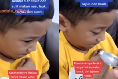 Heboh Bocah 5 Tahun Takut Makan Nasi hingga Jalani Hipnoterapi, Apa Sih Penyebabnya?