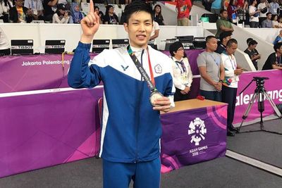 Antusiasme Penggemar Indonesia Dukung Chou Tien Chen di Indonesia Masters 2022