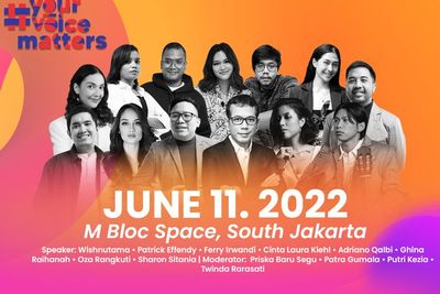 Makin Seru! Wishnutama Jadi Salah Satu Speaker #YourVoiceMatters