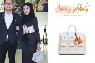Heboh! Shandy Purnamasari Tenteng Tas Branded Harga Miliaran, Netizen: Tas Apa Rumah?