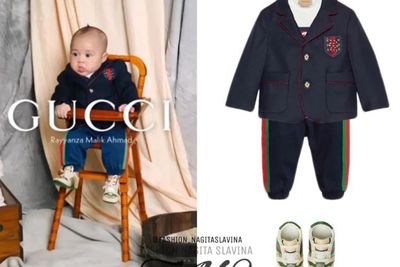 Outfit Branded Rayyanza Hampir Rp20 Juta, Netizen: Gajiku Sebulan Cuma Dapet Celana