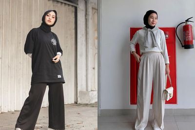 5 Inspirasi OOTD Celana Kulot Hijab Kekinian, Terbaru 2022!
