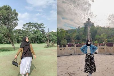5 Inspirasi OOTD Hijab untuk Tubuh Gemuk, Enggak Bikin Gendut!