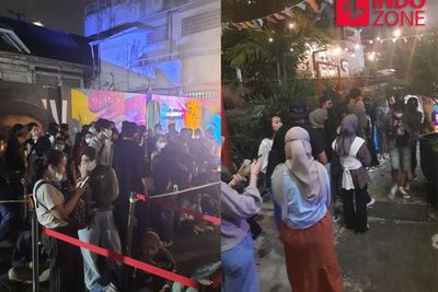 Antrian Mengular Demi Menonton Danar dan Danilla Riyadi di #YourVoiceMatters