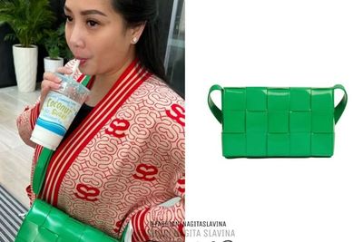 Nagita Slavina Pakai Tas Branded Puluhan Juta, Netizen: Kayak Ketupat