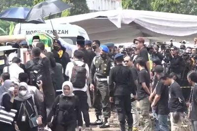 Rombongan Iring-iringan Jenazah Eril Tiba di Lokasi Pemakaman