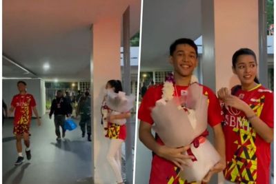Juara Indonesia Master 2022, Fajar Alfian Dapat Kejutan dari Bebebnya: Kawal Sampai Halal