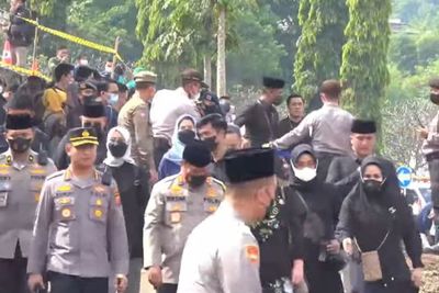 Lokasi Pemakaman Eril Mulai Didatangi Keluarga hingga Masyarakat