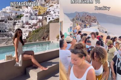 Mengunjungi Santorini Lokasi Wisata Paling Romantis di Dunia, Beda Instagram VS Realita