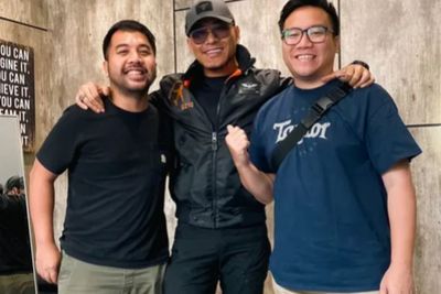 Adri dan Patrick Pose Bareng Deddy Corbuzier, Majelis Lucu Indonesia Mau Bikin Apa?