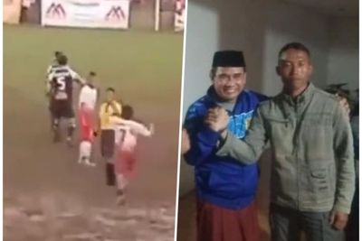 Anggota DPRD Tangsel Pukul Wasit yang Ternyata TNI, Ujungnya Berdamai