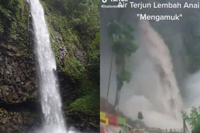 Pesona Air Terjun Lembah Anai Sumatera Barat, Sempat Mengamuk karena Hujan Lebat