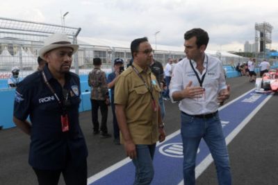 Anies Sindir Pihak yang Pesimis Formula E, Gerindra: Tambah Situasi Tidak Kondusif