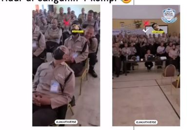 Viral Pria Ini Dibanguni Rekan 1 Kompi Tertidur di Kelas: Bisa-bisanya Gak Terbangun