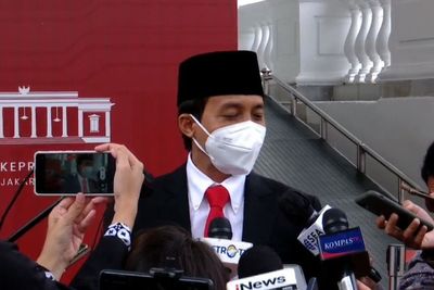 Politisi PSI Raja Juli Antoni Tiba di Istana Negara Jelang Reshuffle Kabinet