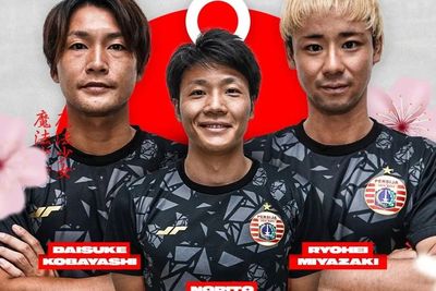 Persija Trial Tiga Pemain Jepang yang akan Tampil di Piala Presiden