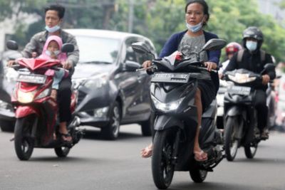 Korlantas Tegaskan tak Ada Penilangan untuk Pemotor yang Pakai Sandal Jepit