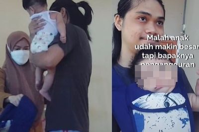 Viral Suami Pengangguran Jadi Bapak Rumah Tangga dan Asuh Anak, Istrinya Kerja sebagai PNS