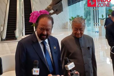 Dikunjungi Mahathir Mohamad, Surya Paloh Ungkap Sudah Bersahabat 40 Tahun