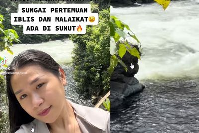Gak Nyangka! Ada Sungai Pertemuan Iblis dan Malaikat di Sumut, di Mana Ya Lokasinya?