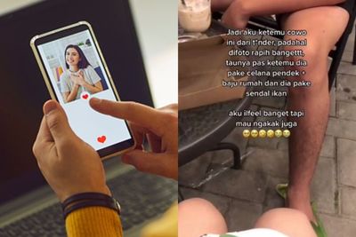 Kisah Wanita Temui Pria dari Aplikasi Kencan, Beda dari Foto hingga Ilfeel sama Sendal