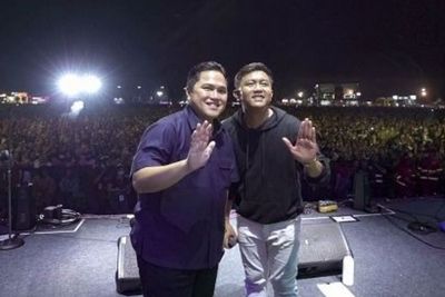 Gak Mau Kalah dari Boyband, Erick Thohir Pilih Goyang Koplo Bareng Denny Caknan