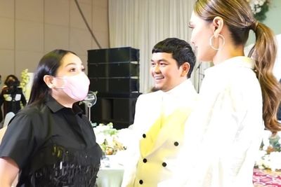 Momen Nagita Slavina Klarifikasi Salah Dresscode, Ternyata Bajunya Gak Muat, Tetap Cantik
