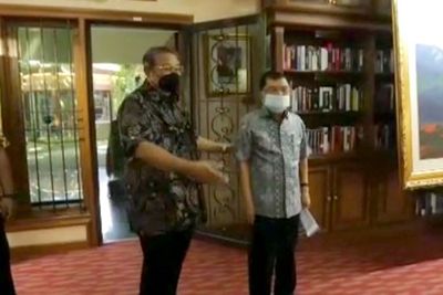 AHY Bertemu Surya Paloh di Menteng, SBY Terima Kunjungan JK di Cikeas