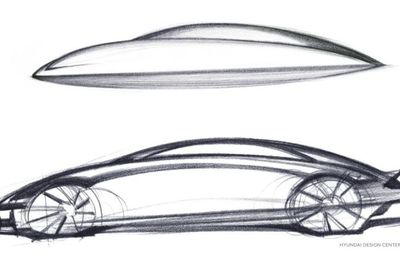 Hyundai Siapkan Varian Terbaru IONIQ 6, Sketsa Halus Mirip Sedan Coupe