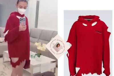 Amanda Manopo Pakai Hoodie Mahal Sobek-sobek, Netizen: Kalo Gue yang Pake Kayak Gembel