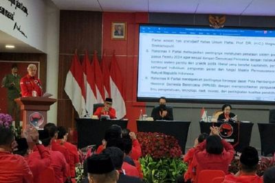 Bacakan Hasil Rakernas PDIP, Ganjar: Capres Hak Prerogatif Ketum Megawati