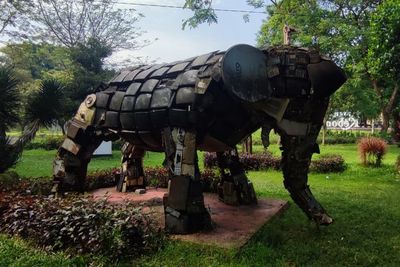 Jadi Nampak Angker, Taman yang Dulu Hits di Jombang Kini Terbengkalai