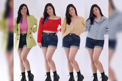 Mix and Match Hot Pants ala Sharena Delon Memukau, Netizen: Heran Anak 2 Rasa Gadis Terus