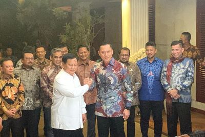Disambangi Demokrat, Prabowo Komitmen Terus Menjalin Komunikasi