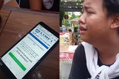 Kasian, Pemuda ini Tak Lolos SBMPTN 2022, Nangis Mewek Sebut Uang Orang Tua Habis