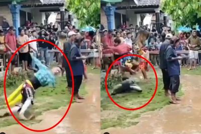 Terpeleset, Pemain Jaran Kepang ini Langsung Kejang-Kejang, Tutorial Menghindari Malu