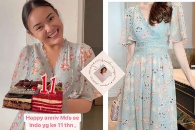 Dress Murah Jadi Kelihatan Mahal Dipakai Amanda Manopo, Bikin Netizen Bingung