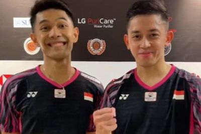 Senyum Kemenangan Fajar Rian di Laga Perdana Malaysia Open 2022: Manisnya Kelewatan!