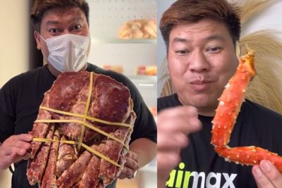 Wow! Harga Selangit Kepiting Raksasa Alaskan King Crab, Kaki Aja Dibanderol Rp 220 Ribu