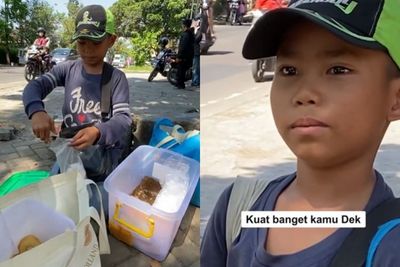 Kisah Pilu Bocah Penjual Donat Putus Sekolah Demi Bantu Ibu, Sering Diledek Tak Punya Ayah