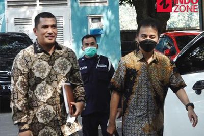 Tiba di Polda Metro Jaya, Roy Suryo Diperiksa soal Meme Stupa Candi Borobudur
