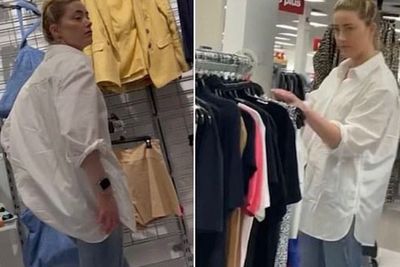 Amber Heard Terciduk Belanja di Swalayan Kelas Menengah ke Bawah, Bangkrut?
