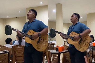 Viral! Pengamen Pria Nyanyi Lagu Tak Ingin Usai , Disebut Mirip Konser