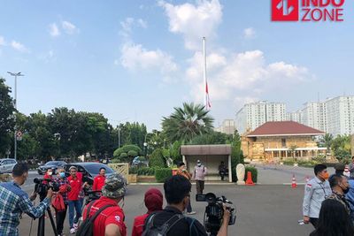 Suasana Terkini di TMP Kalibata Jelang Pemakaman Tjahjo Kumolo