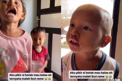 Bukannya Menangis, Bocah yang Diejekin Botak Justru Ikut Meneriaki Dirinya Sendiri