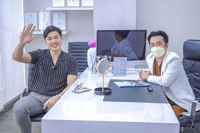 Intip Momen Matthew Gilbert Perawatan Wajah Sebelum Berangkat ke Mister Supranatural 2022