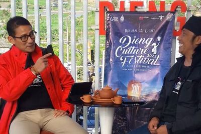 Cerita Sandi Ajak Hadiri DCF 2022 Usai Jogging Mampir ke Homestay Warga Bincang Podcast