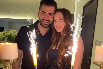 Congrats! Lindsay Lohan Resmi Menikah di Hari Ulang Tahun